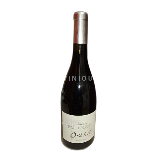 Linguadoca Faugères Domaine Balliccioni Orchis 2019