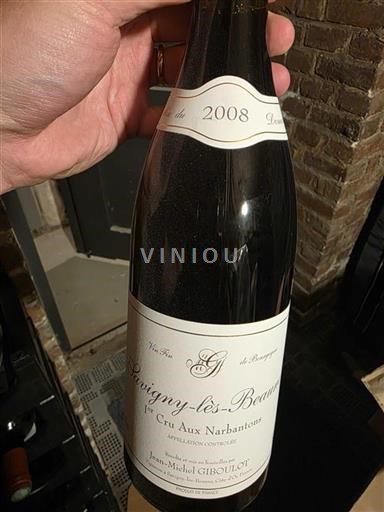 Borgoña Savigny-lès-Beaune Premier Cru Jean-Michel Giboulot Aux Narbantons 2008