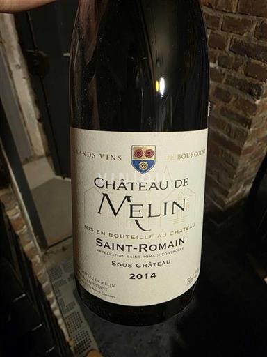 Burgund Saint-Romain Château Melin Sous Château 2014