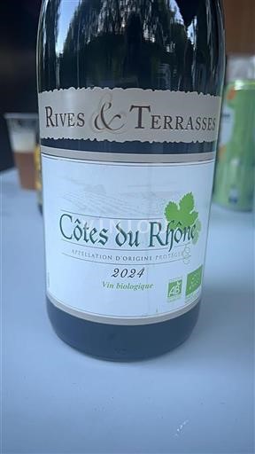 Rona dolina Côtes-du-Rhône Rives & Terrasses 2024