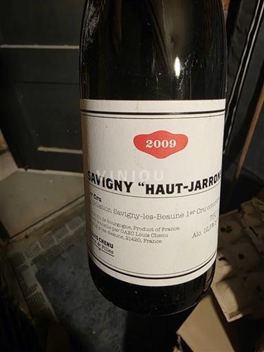 Burgundija Savigny-lès-beaune Premier Cru Louis Chenu Haut-Jarrons 2009