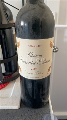 Bordeaux Saint-Julien Grand Cru Château Branaire-Ducru 2007