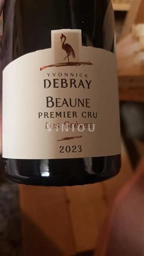 Burgundsko Beaune Premier Cru Yvonnick Debray Les Grèves 2023