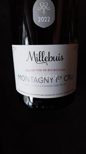 Borgoña Montagny Premier Cru Millebuis 2022