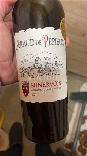 Linguadoca Minervois Géraud de Pépieux 2021