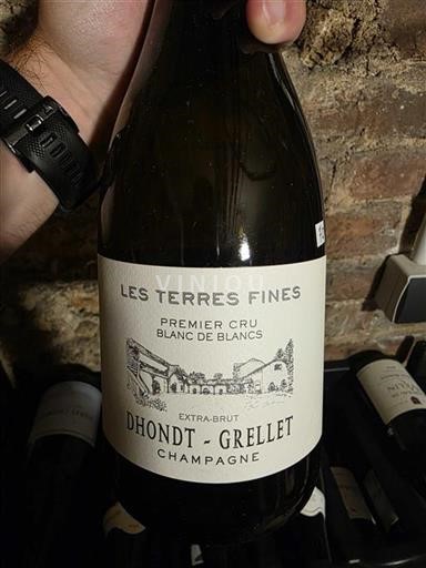 Champagne Premier Cru Dhondt-Grellet Les Terres Fines 2019