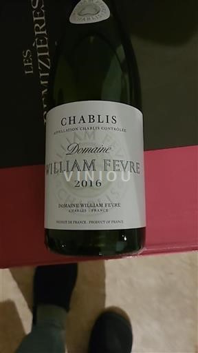 Burgundy Chablis Premier Cru Domaine William Fèvre 2016