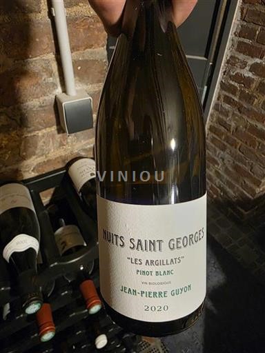 Borgonha Nuits-Saint-Georges Jean-Pierre Guyon Les Argillats 2020