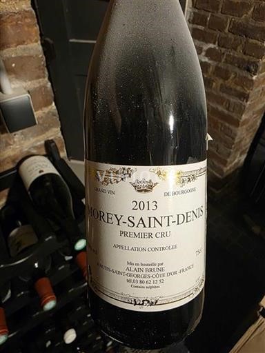 Burgundija Morey-Saint-Denis Premier Cru Alain Brune 2013