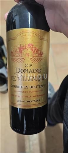 Languedoc Corbières-boutenac Domaine Villemajou 2019
