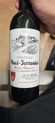 Burdeos Saint-Émilion Château Haut-Ferrandat 1990
