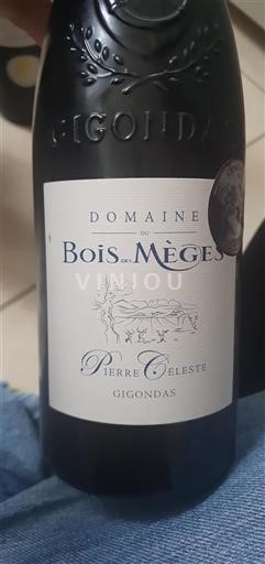 Rhône-dalen Gigondas Domaine Bois des Mèges Pierre Céleste 2019