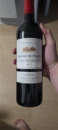 Bordeaux Francs-Côtes-de-Bordeaux Château Francs Les Cerisiers 2021