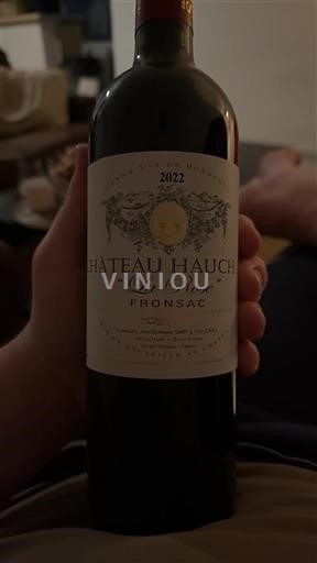 Bordeaux Fronsac Château Hauchat La Rose 2022