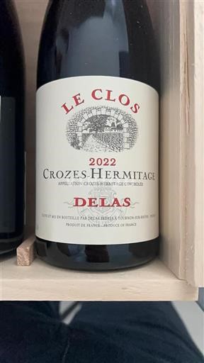 Rhônetal Crozes-Hermitage Delas Le Clos 2022