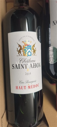 Bordeaux Haut-Médoc Château Saint Ahon 2014