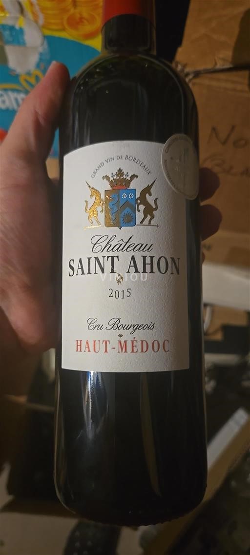 Bordeaux Haut-Médoc Château Saint Ahon 2015