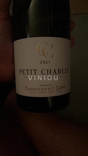 Burgundy Petit Chablis Domaine Christophe Camu 2021