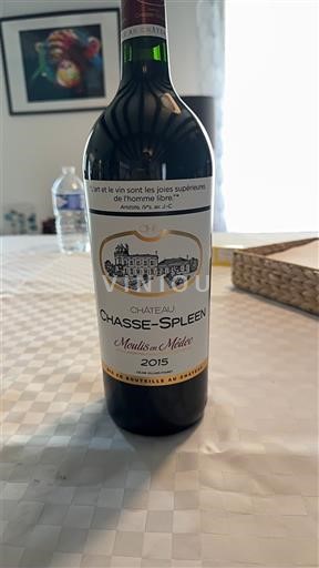Bordeaux Moulis-en-Médoc Grand Cru Classé Chasse-Spleen 2015