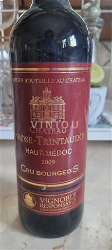 Bordeaux Haut-Médoc Cru Bourgeois Château Larose-Trintaudon 2009