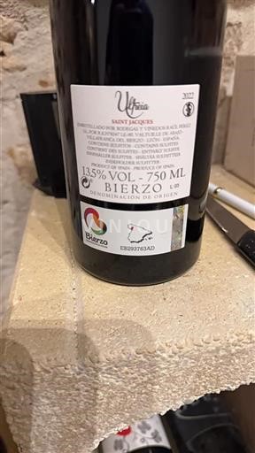 Castile and León Bierzo Bodegas y Viñedos Raúl Pérez Ultreia Saint Jacques 2022