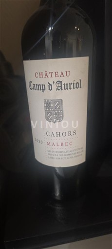 Sud-Vest Cahors Château Camp Auriol 2020