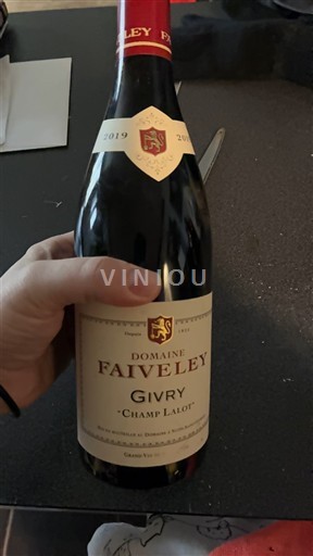 Bourgogne Givry Domaine Faiveley Champ Lalot 2019