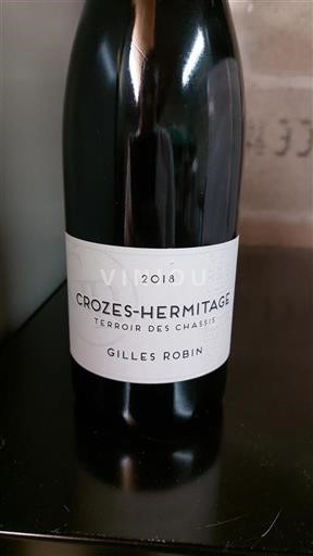 Vallée du Rhône Crozes-hermitage Gilles Robin Terroir des Chassis 2018