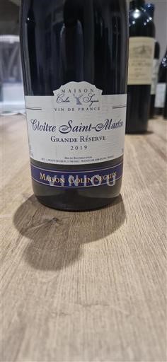 Bourgogne Ospecificerad Grand Cru Maison Colin Seguin Grande Réserve 2019