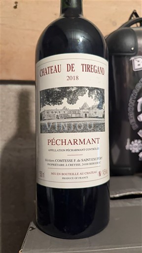 Sudoeste Pécharmant Château Tiregand 2018