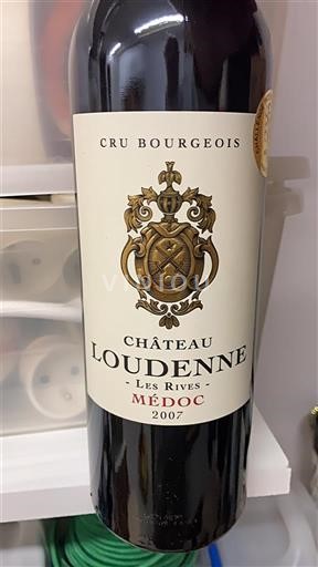 Bordéus Médoc Cru Bourgeois Château Loudenne Les Rives 2007