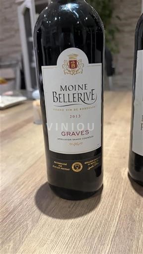 Bordéus Graves Moine Bellerive 2013