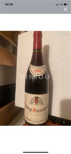 Burgundi Auxey-Duresses Domaine Matrot 2007