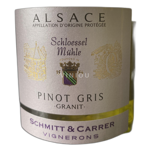 Alsacia Pinot gris Schmitt & Carrer Granit 2021