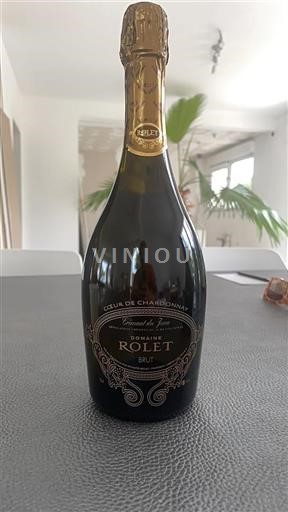 Jura Crémant du Jura Domaine Rolet Cœur de Chardonnay Icke årgångsbetecknad