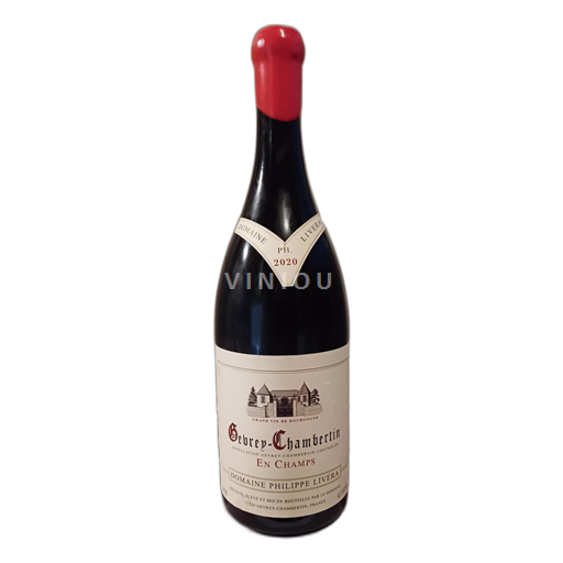 Vin Rouge sec En Champs Domaine Philippe Livera 2020 France Bourgogne Gevrey-chambertin AOC