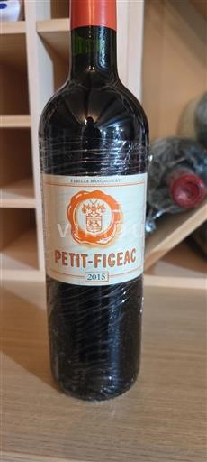 Burdeos Saint-Émilion Château Figeac Petit-Figeac 2015