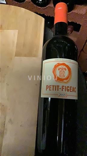 Bordeaux Saint-Émilion Château Figeac Petit-Figeac 2015