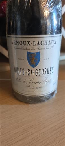 Burgundi Nuits-saint-georges Premier Cru Arnoux-Lachaux Clos des Corvées Pagets 2019