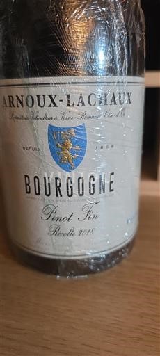 Burgundi Bourgogne Arnoux-Lachaux Pinot Fin 2018