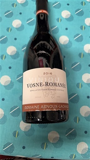 Burgundi Vosne-Romanée Domaine Arnoux-Lachaux 2016