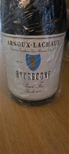 Burgundi Bourgogne Grand Cru Arnoux-Lachaux Pinot Fin 2018