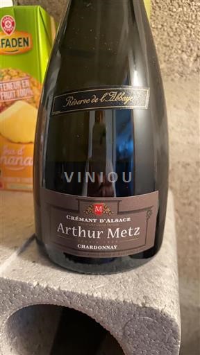Alsace Alsace-kuohuviini Arthur Metz Réserve de l'Abbaye Ei vuosikertaa