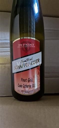 Алзас Аласас Grand Cru Jean-Paul Schaffhauser Catherine 2022