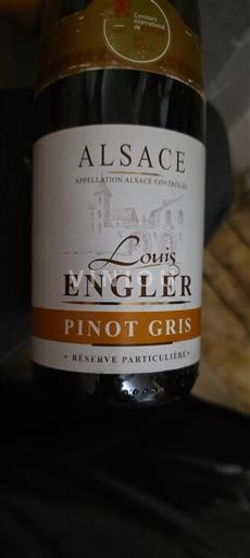 Alsasko Louis Engler Réserve Particulière 2021