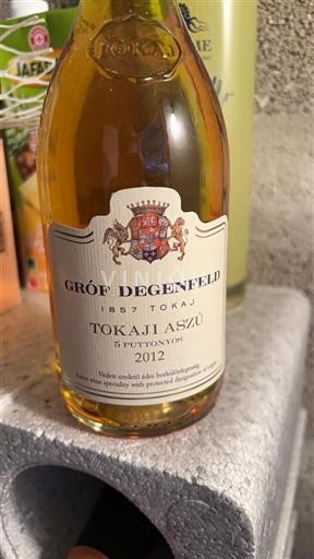 Tokaj Niet gespecificeerd Gróf Degenfeld Tokaji Aszú 5 Puttonyos 2012