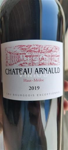 Bordeaux Haut-Médoc Château Arnauld 2019