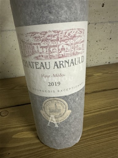 Vin Rouge sec Château Arnauld 2019 France Bordeaux Haut-Médoc AOC