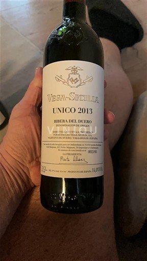 Kastilien och León Ribera del Duero Vega Sicilia Unico 2013