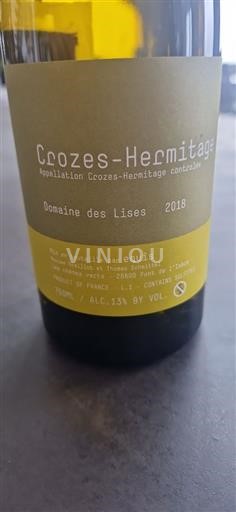 Rona dolina Crozes-hermitage Domaine Des Lises 2018